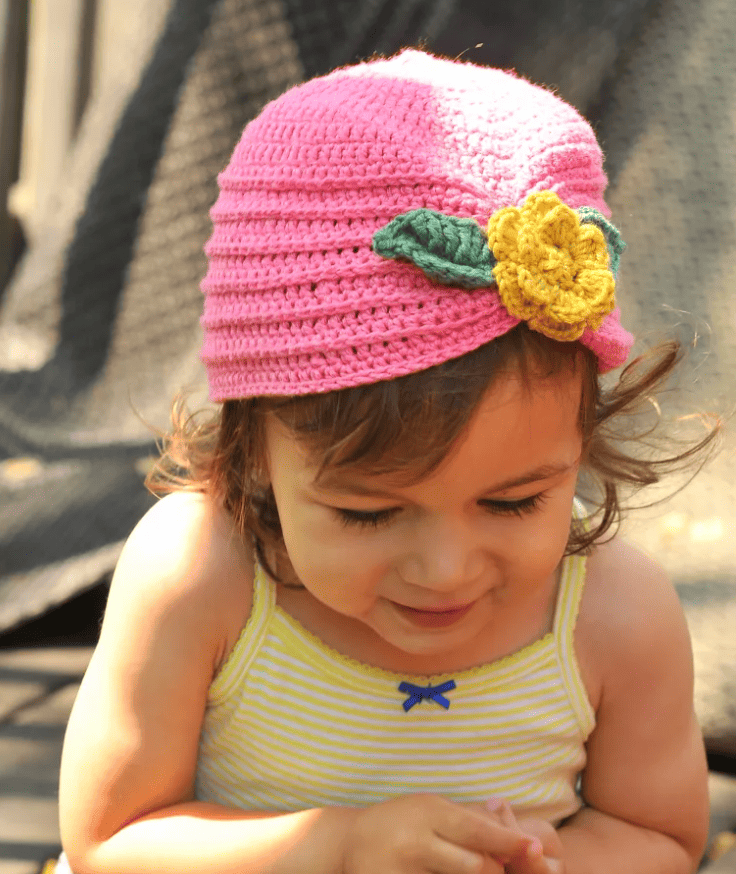 Toddler Turban With Flower